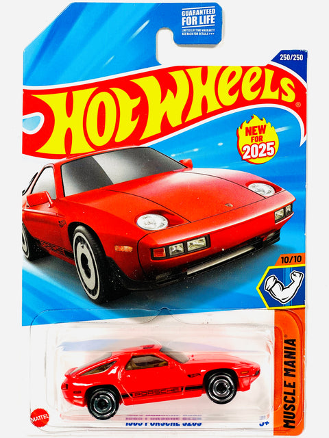 Hot Wheels Muscle Mania 1983 Porsche 928S (250/250) - Damaged Card