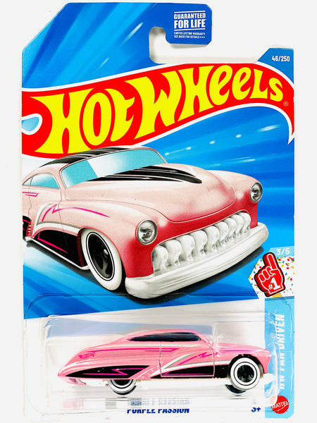 Hot Wheels HW Fan Driven Purple Passion Pink (46/250) - Damaged