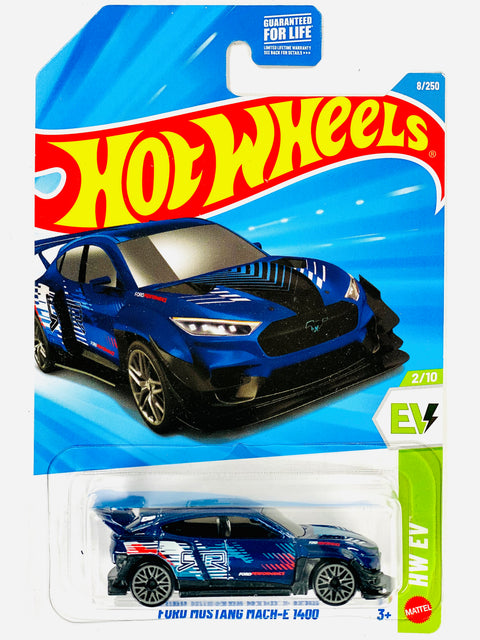 Hot Wheels HW EV Ford Mustang Mach-E 1400 (8/250) - Damaged Card
