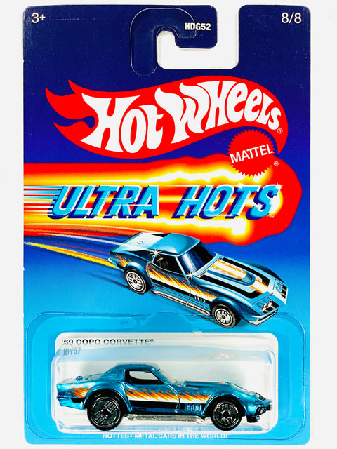 Hot Wheels 2025 Ultra Hots '69 Copo Corvette - Damaged Card/Blister