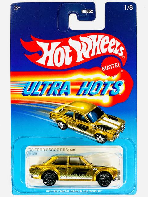 Hot Wheels 2025 Ultra Hots '70 Ford Escort RS1600 - Damaged Card/Blister
