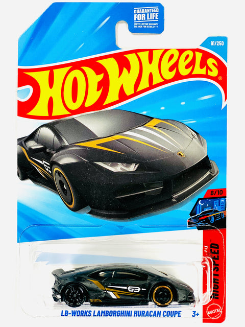 Hot Wheels Nightspeed LB WORKS Lamborghini Huracan Coupe Black (91/250) - Damaged Card