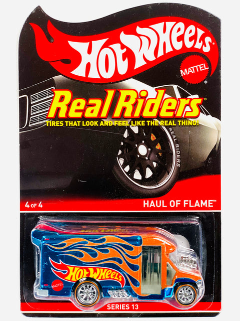 Hot Wheels 2014 RLC Exclusive Real Riders Series 13 Haul of Flame