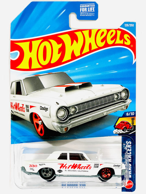Hot Wheels Drag Racers '64 Dodge 330 (126/250) - Damaged Card