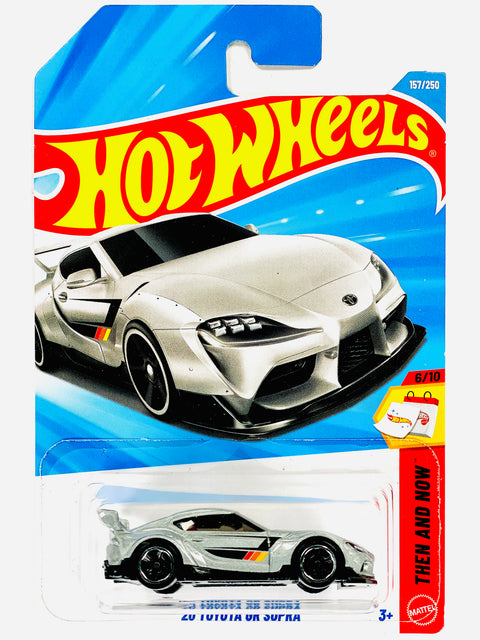 Hot Wheels Then and Now '20 Toyota GR Supra (157/250) - Damaged Card