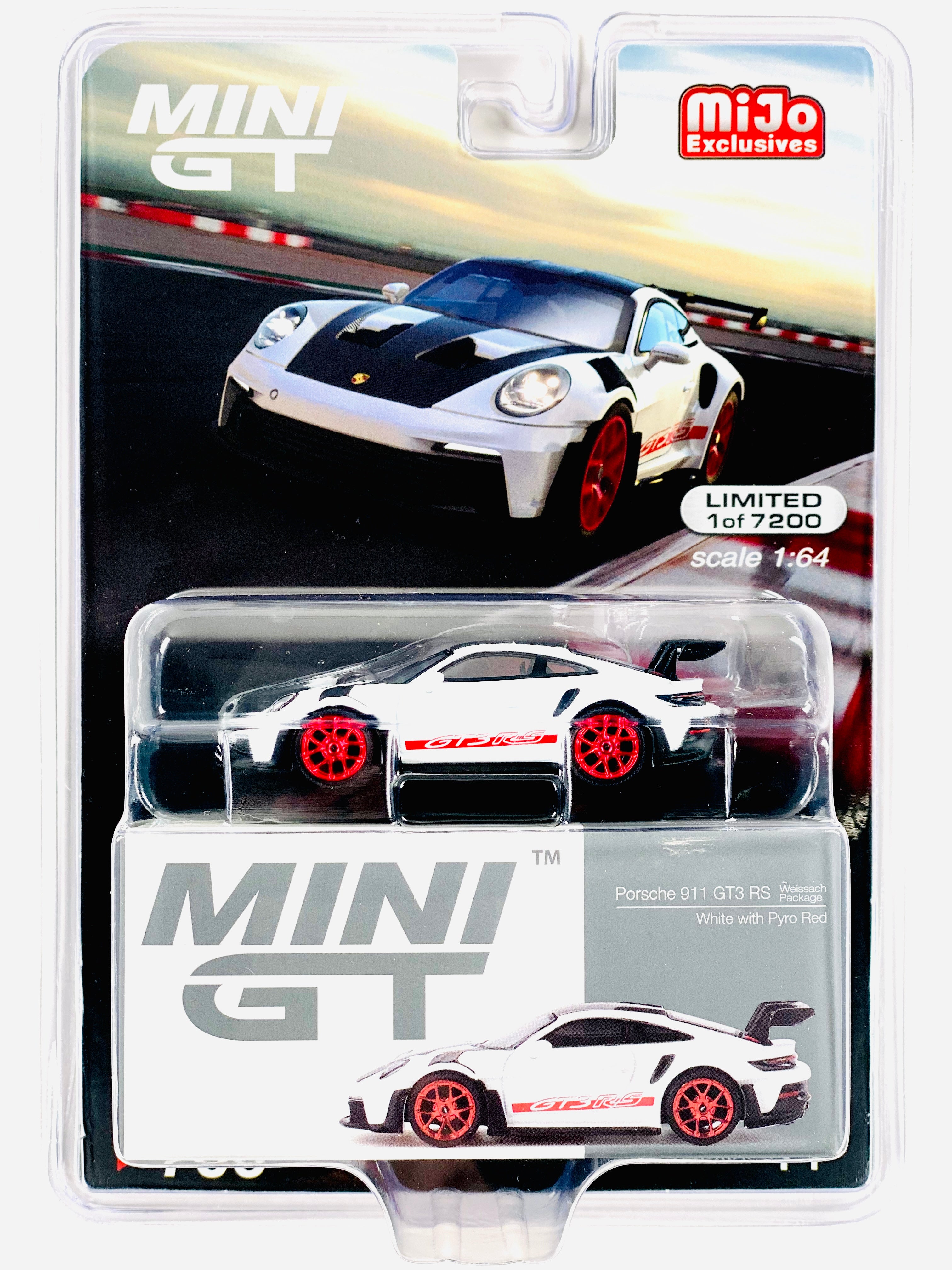 Mini GT Mijo Exclusive Porsche 911 (992) GT3 RS Weissach Package