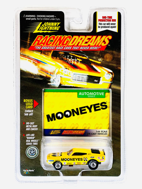 Johnny Lightning Racing Dreams Automotive Series Mooneyes Funny Car - Damaged Card/Blister