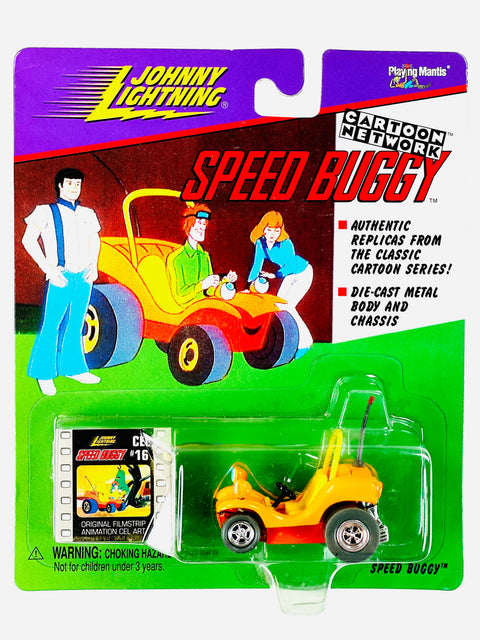 Johnny Lightning Cartoon Network Speed Buggy (Random Clip Number) - Damaged Card/Blister