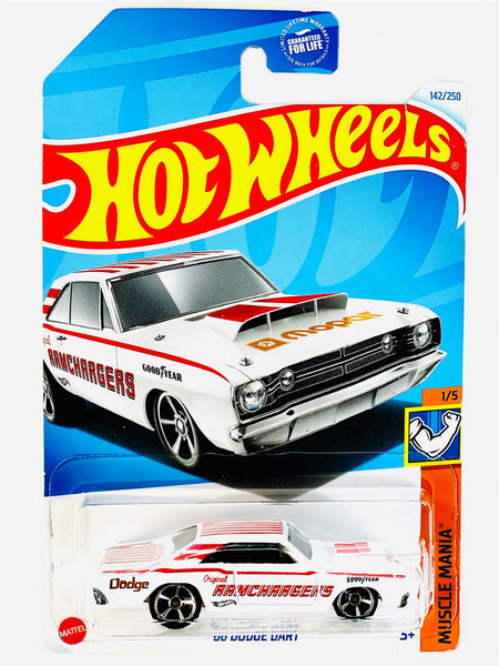新品　組立式DX MAX MUSCLE MANIA vol.1 Hot Wheels 2022 Muscle Mania '68 Dodge Dart - Damaged Card