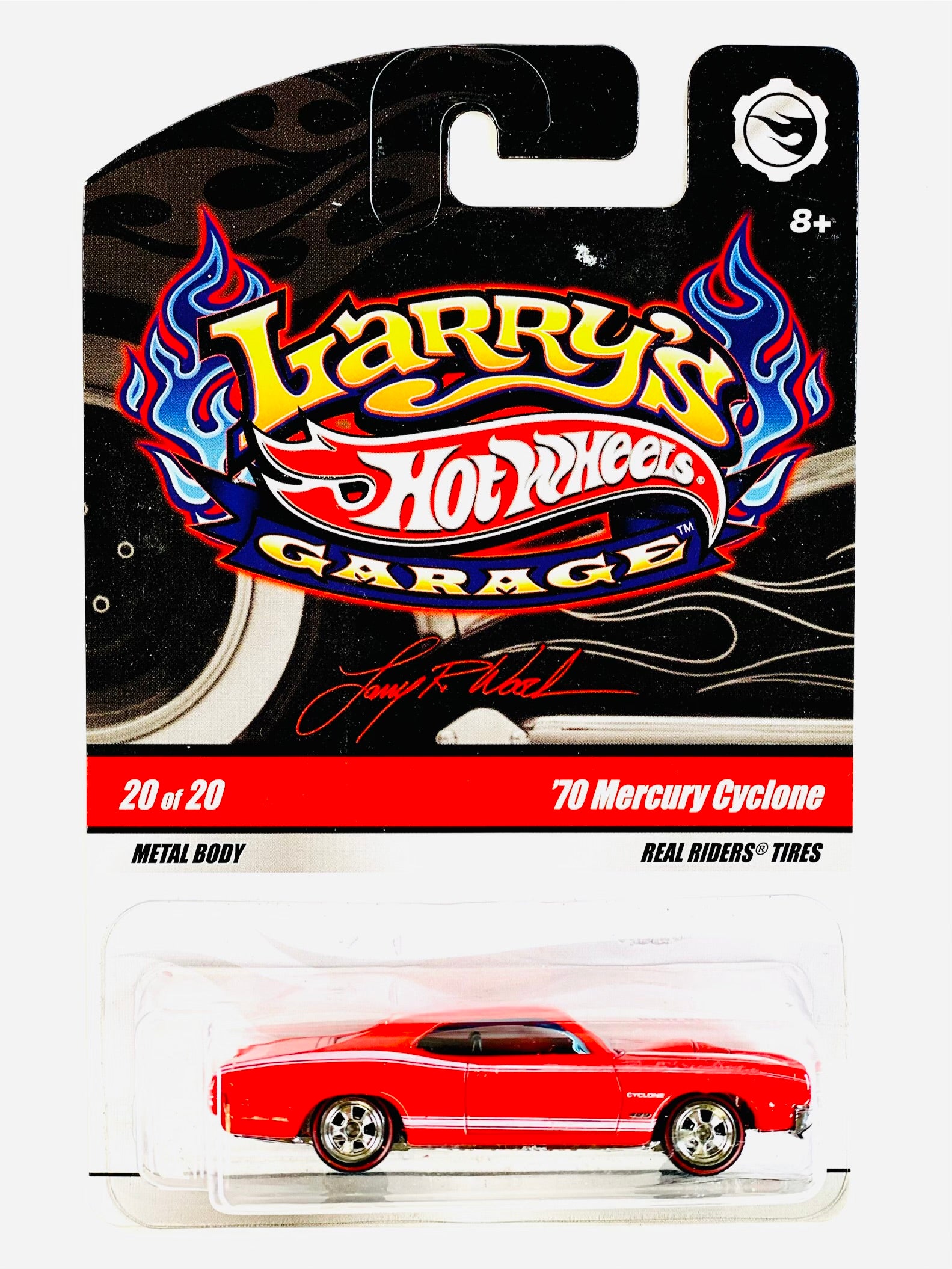 Hot Wheels 2008 Larry's Garage '70 Mercury Cyclone Red Chase