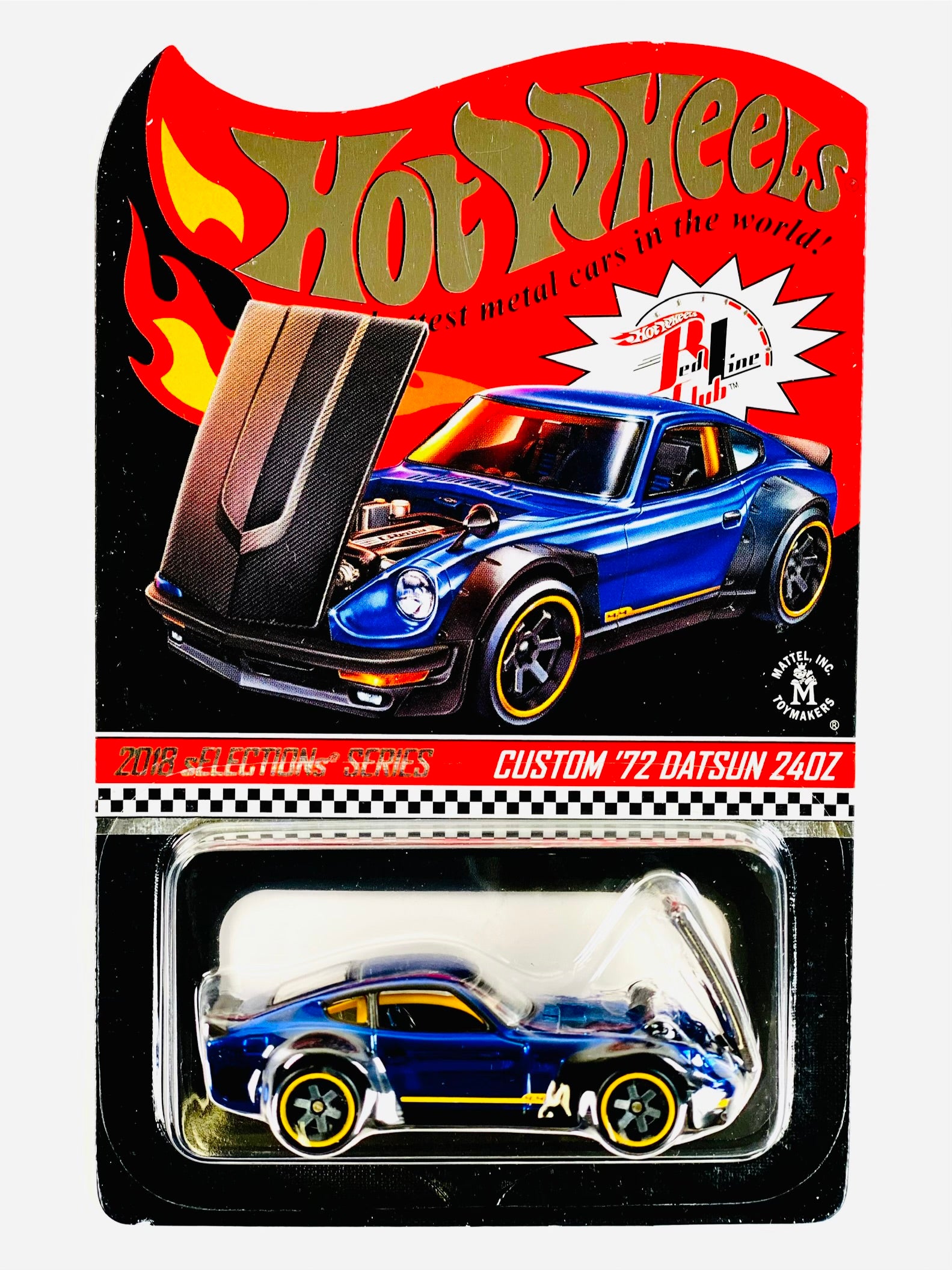 ホットウィール RLC CUSTOM 72,DATSUN 240Z Hot Wheels 2018 Selections Series RLC Exclusive Custom '72 Datsun