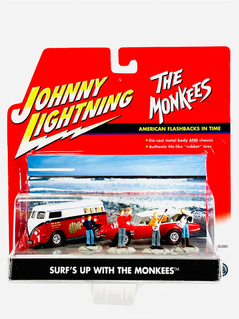 Johnny Lightning American Flashbacks In Time Surf's Up With the Monkees - Damaged Card/Blister