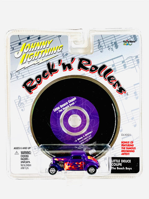 Johnny Lightning Rock 'N' Rollers Little Deuce Coupe The Beach Boys - Damaged Card/Blister