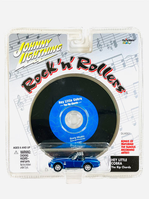 Johnny Lightning Rock 'N' Rollers Hey Little Cobra The Rip Chords - Damaged Card/Blister