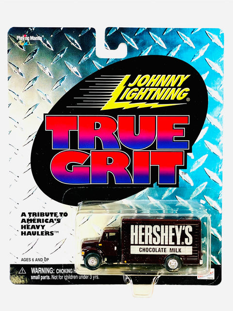 Johnny Lightning True Grit Hershey's Chocolate Milk Heavy Hauler - Damaged Card/Blister