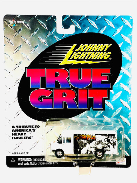 Johnny Lightning True Grit The Three Stooges Heavy Hauler - Damaged Card/Blister