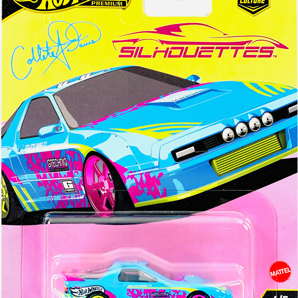 Hot Wheels 2025 Car Culture Silhouettes Mazda RX7 FC Pandem