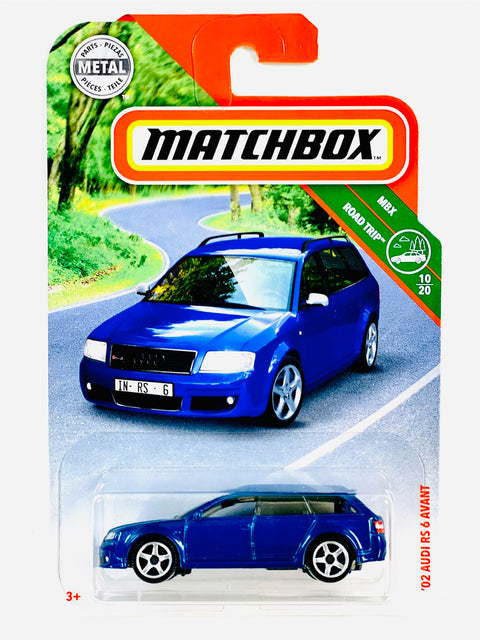 Matchbox 2018 MBX Road Trip '02 Audi RS 6 Avant - Damaged Card