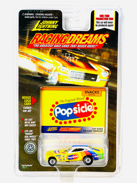 Johnny Lightning Racing Dreams Snacks Series Popsicle Funny Car - Damaged Card/Blister