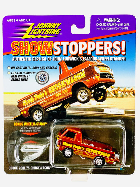 Johnny Lightning Show Stoppers Chuck Poole's Chuckwagon  - Damaged Card/Blister