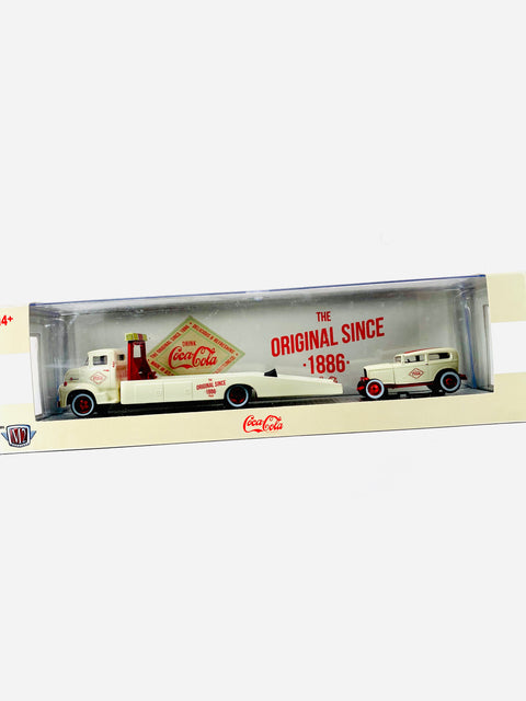 M2 Machines Auto Haulers 1956 Ford COE & 1932 Ford Tudor Sedan Chase