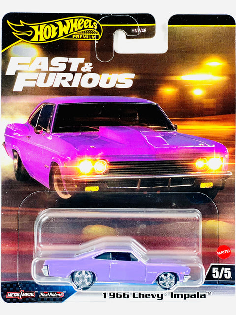 Hot Wheels 2025 Fast & Furious Case K 1966 Chevy Impala - Damaged Card