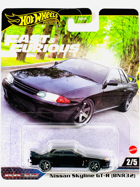 Hot Wheels 2025 Fast & Furious Case K Nissan Skyline GT-R (BNR32) - Damaged Card