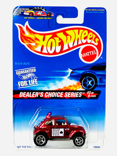 Hot Wheels 1997 Dealers Choice Series Baja Bug - Damaged Card/Blister