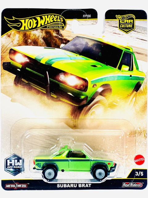 Hot Wheels 2025 Car Culture Off-Road Subaru Brat - Damaged Card