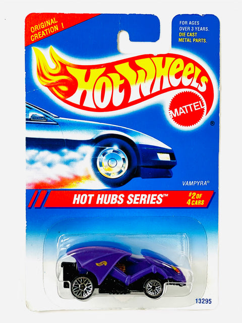 Hot Wheels 1995 Hot Hubs Series Vampyra - Damaged Card/Blister