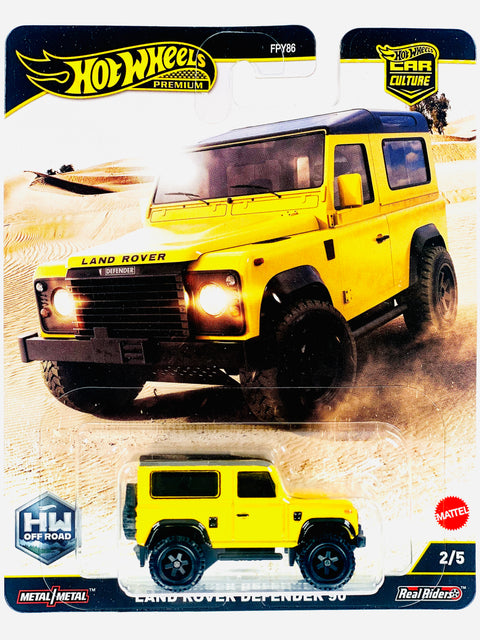 Hot Wheels 2025 Car Culture Off-Road Land Rover Defender 90
