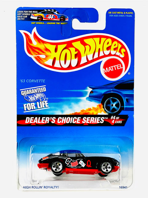 Hot Wheels 1997 Dealers Choice Series '63 Corvette - Damaged Card/Blister