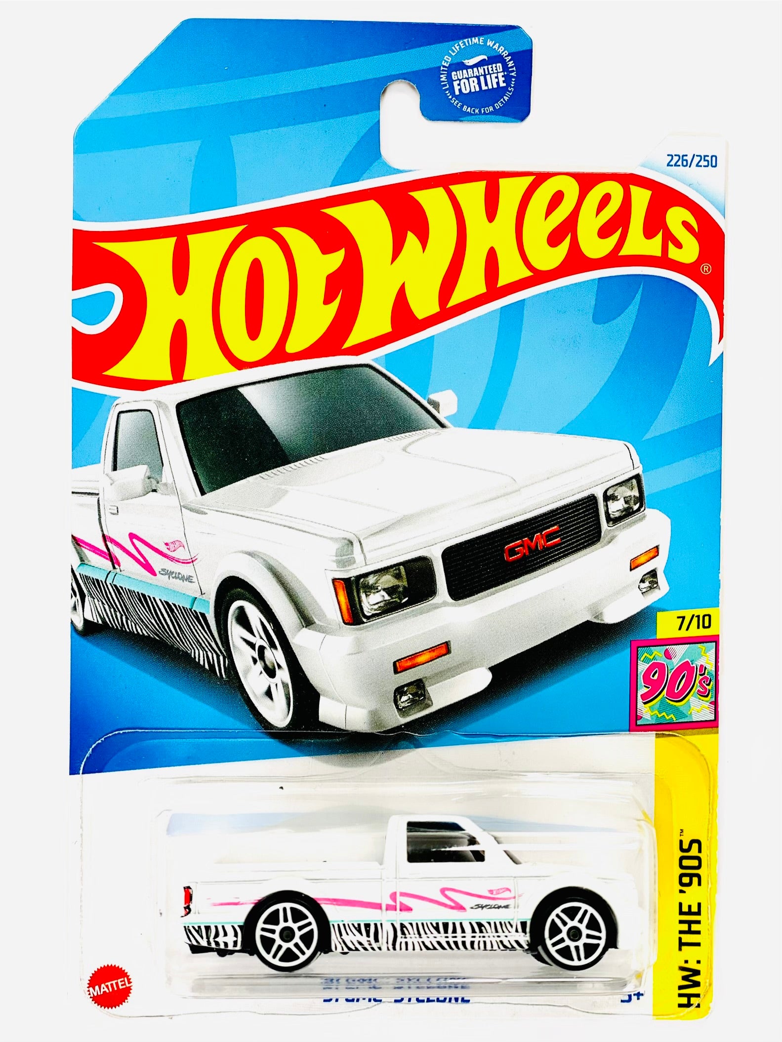 Hot Wheels HW The '90s '91 GMC Syclone White (226/250) - Damaged