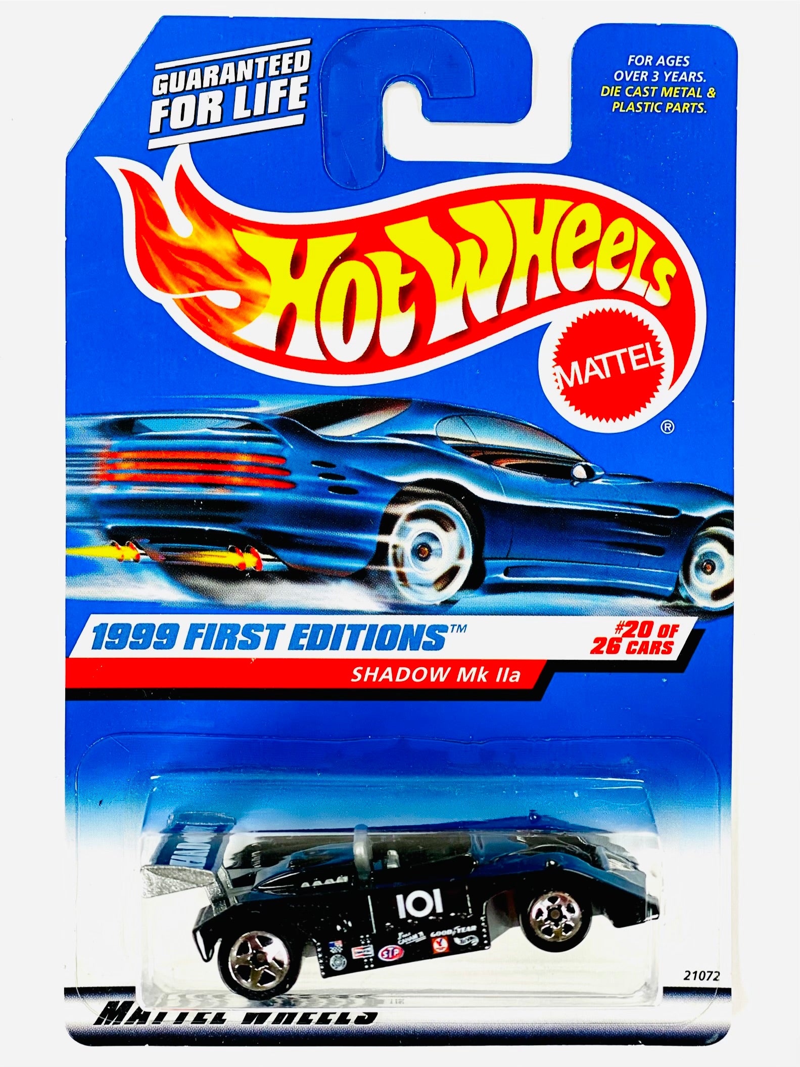 Hot Wheels 1999 First Editions Shadow Mk IIa (20/26) - Damaged