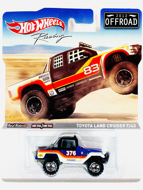 Hot Wheels 2012 Racing Offroad Toyota Land Cruiser FJ40 - Damaged Card