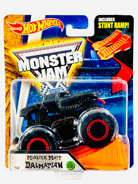 Hot Wheels Monster Jam Monster Mutt Dalmatian - Damaged Card/Blister