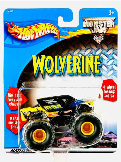 Hot Wheels 2002 Monster Jam Wolverine - Damaged Card/Blister