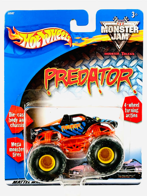 Hot Wheels 2001 Monster Jam Predator - Damaged Card/Blister
