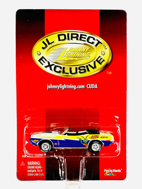 Johnny Lightning Direct Exclusive johnnylightning.com Cuda - Damaged Card/Blister