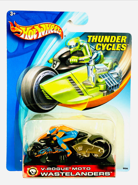 Hot Wheels Thunder Cycles V-Rogue Moto Wastelanders - Damaged Card