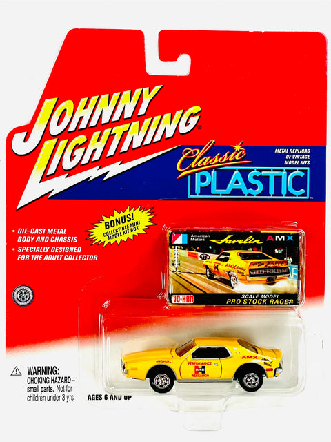 Johnny Lightning 2002 Classic Plastic Javelin AMX - Damaged Card/Blister