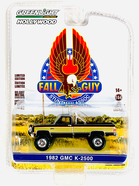 Greenlight Hollywood Fall Guy 1982 GMC K-2500 Clean Version Chase