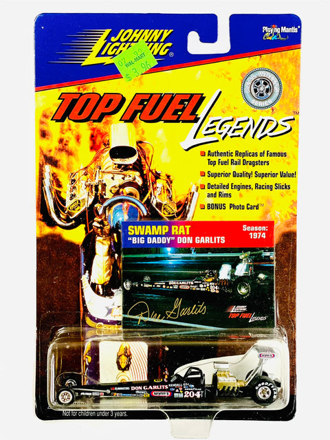 Johnny Lightning NHRA Top Fuel Legends Swamp Rat 1974 "Big Daddy" Don Garlits - Damaged Card/Blister