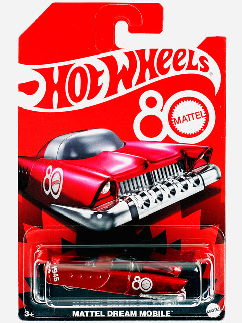 Hot Wheels 2025 Mattel's 80th Anniversary Dream Mobile - Soft Corners