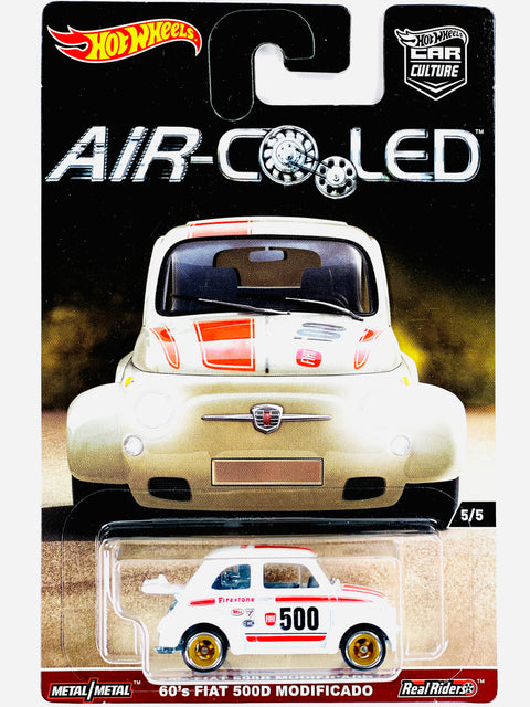 Hot Wheels 2017 Car Culture Air Cooled 60s Fiat 500D Modificado - Damaged Card