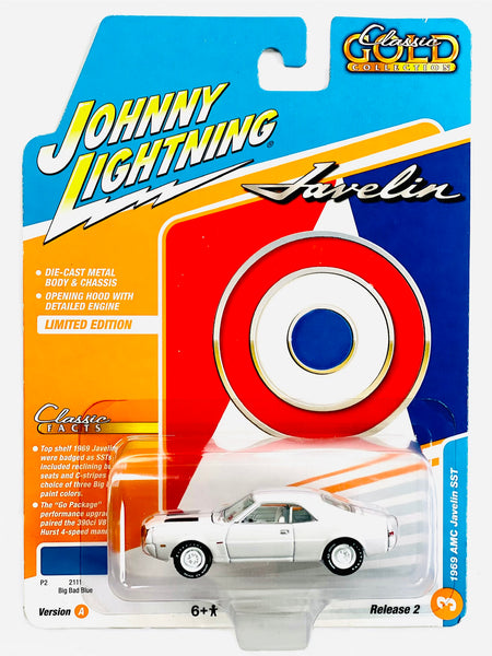 Johnny Lightning Classic Gold 1969 AMC Javelin SST Big Bad Blue