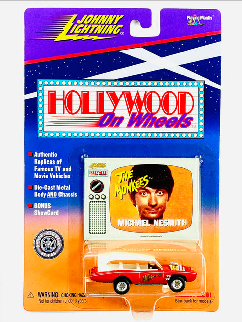 Johnny Lightning Hollywood On Wheels The Monkees Car (Random ShowCard) - Damaged Card/Blister