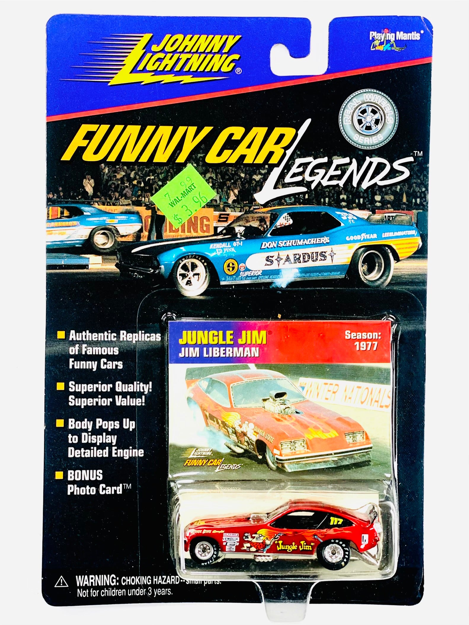 Johnny Lightning Funny Car Legends Jungle Jim Jim Liberman