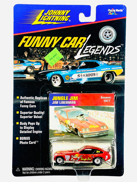 Johnny Lightning Funny Car Legends Jungle Jim Jim Liberman - Damaged Card/Blister
