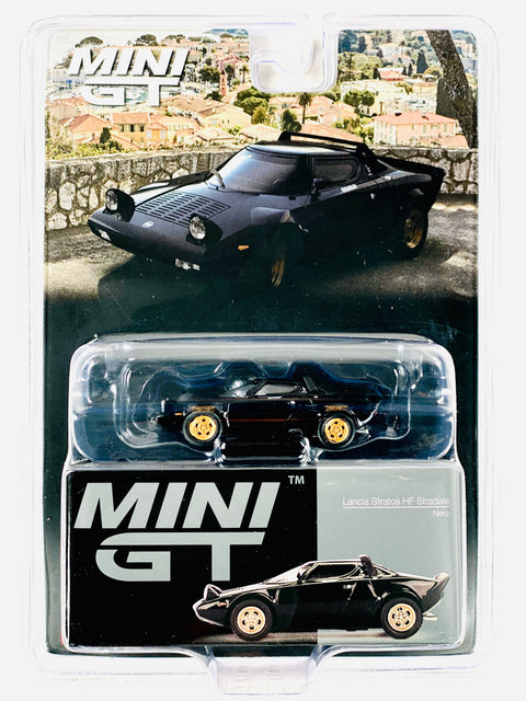 Mini GT Mijo Exclusive  Lancia Stratos HF Stradale Nero #846